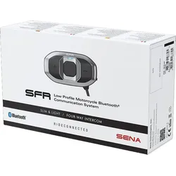 Sena Headset SFR Einzelset Bluetooth 5.1 Sharing Vier-Wege-Intercom 1,2 km