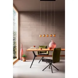 Kare DESIGN Esstisch 83160 Downtown 180 x 90 cm Holz Braun Eiche