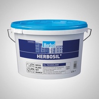 Herbol Herbosil Fassadenfarbe Siliconharz weichmacherfrei 2,5L (13,32€/1l)