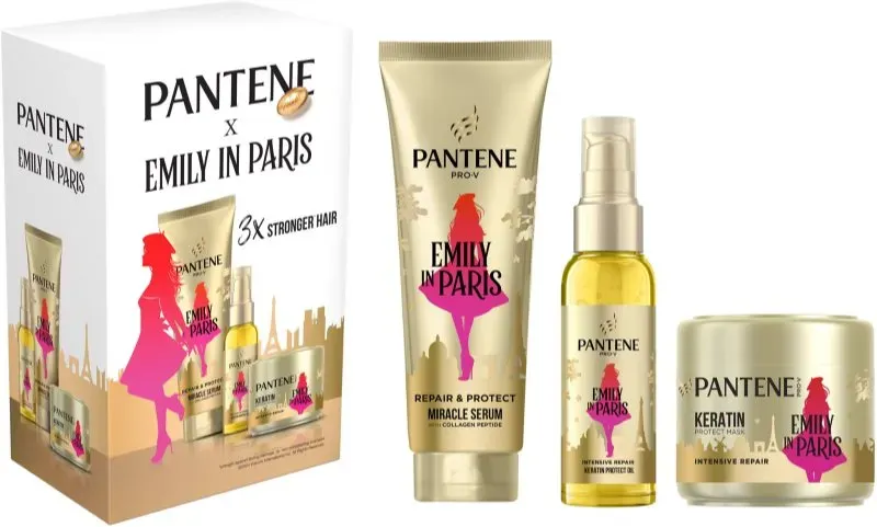 Pantene Pro-V Emily in Paris Geschenkset für Damen