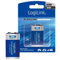 Logilink 6LR61B1 Haushaltsbatterie Einwegbatterie Alkali