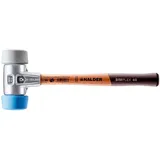 Halder Schonhammer Ø 50:40 mm TPE-soft blau/TPE-mid grau 630 g
