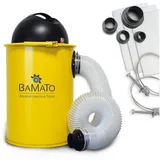 BAMATO Absauganlage MDF 50 Liter gelb