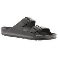 Hush Puppies Lenny Sandal Mens Summer, Black, 8 UK