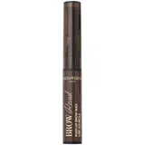 Bourjois Brow Reveal Push-Up Augenbrauenwachs 04 Black Brown Langer Halt für vollere und modellierte Augenbrauen Weiche Textur 3 in 1 Applikator Laminierung Effekt 24h Halt