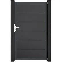 GROJA Gartentor 100 x 180 cm Anthrazit