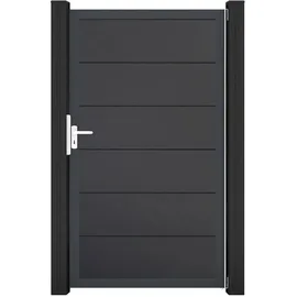 GROJA Gartentor 100 x 180 cm Anthrazit