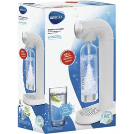 Brita SodaONE white + PET-Flasche + Zylinder