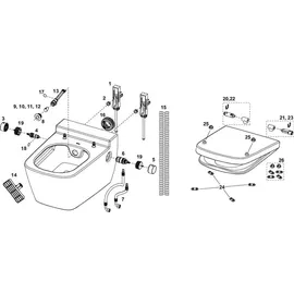 TECE TECEneo Dusch-WC Weiß
