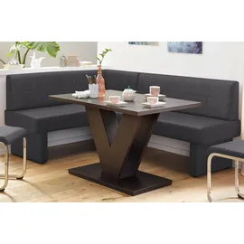 Home Affaire Eckbank »Nils«, Sitz und Rücken gepolstert, verschiedene Qualitäten grau Sitzbänke, 33161152-0 B/H/T: 202 cm x 89 cm x 152 cm
