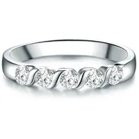 Trilani Ring Sterling Silber Zirkonia in 54 Damen