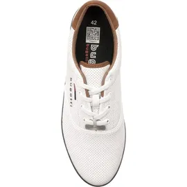 Bugatti 321-AFH01 Herren Schnürer weiß