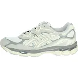 Asics 1201A789.103_8.5 Modischer Turnschuh Männlich Grau, Cremefarben
