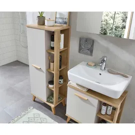 Saphir Waschbeckenunterschrank 60,5 x 65 cm Beige