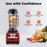 Mixer Kommerzieller Tischmixer Smoothie Maker 4l Universal Mixer 2200w