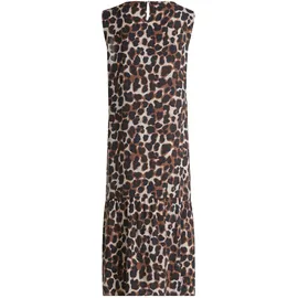 Betty & Co Sommerkleid Braun Leo-Look 42