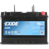 Starterbatterie 12V 70Ah 760A EXIDE AGM L3 Batterie