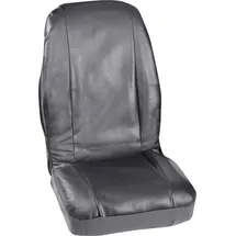 PETEX 3007004 Profi 4 Sitzbezug 4teilig Kunstleder Schwarz Fahrersitz, Beifahrersitz