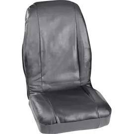 PETEX 3007004 Profi 4 Sitzbezug 4teilig Kunstleder Schwarz Fahrersitz, Beifahrersitz