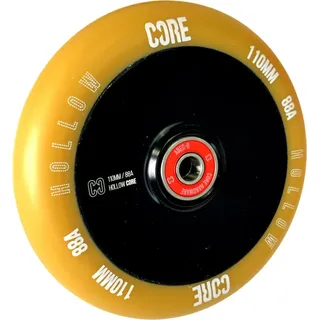 core action sports Core Hollow V2 Stunt-Scooter Rolle 110mm Schwarz/PU Gum)