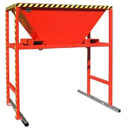 BAUER Südlohn Befülltrichter für Stapler BTM, Feuerrot