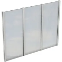 SKANHOLZ Seitenwand 243 x 200 cm weiß