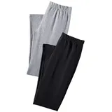 VIVANCE ACTIVE Leggings Damen hellgrau, schwarz Gr.48/50