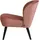 Woood Sessel Sara Samt, rosa