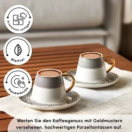 KARACA Espressotasse 0,1 l Weiß 6 St.