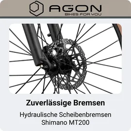 Agon Alpha 27,5 Zoll RH 48 cm Rock Grey Anthracite