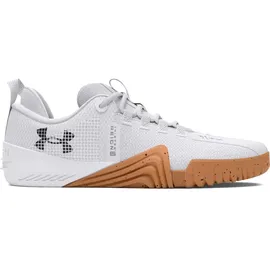 Under Armour Tribase Reign 6 Sportschuhe - White / Distant Gray / Black - EU 49 1/2