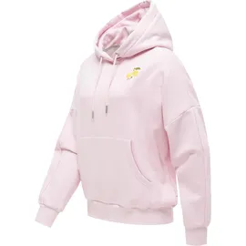 Ragwear Hoodie Print-Akzenten Rosa XL