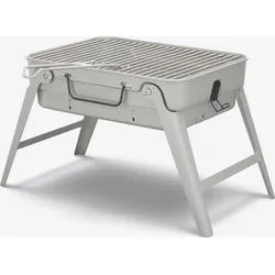 Camping Grill tragbar für Holz. Kohle und Briketts - für 4 Personen EINHEITSFARBE No Size