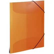 Herma Sammelmappe A3 orange/transparent 19515