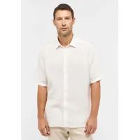 Eterna MODERN FIT Linen Shirt in sand unifarben,