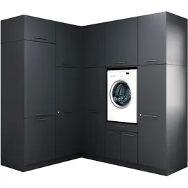 laundreezy Mehrzweckschrank-Set 218 x 238 x 68 cm Grau