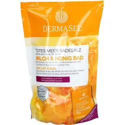 DERMASEL Totes Meer Badesalz+Milch&Honig SPA 1 P