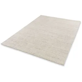 Schöner Wohnen Wollteppich "Elara 6025", weiß (meliert weiß), B:200cm H:15mm L:300cm, Wolle, SCHÖNER WOHNEN-KOLLEKTION, Teppiche, handweb, Wolle, natürlich, Wohnzimmer, Schöner Wohnen Kollektion
