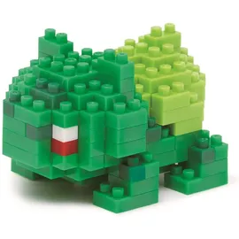 Nanoblock NBPM003 Pokemon Bulbasaur Colourful, Bandai