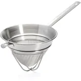 De Buyer Haarsieb Edelstahl Ø 20 cm Silber