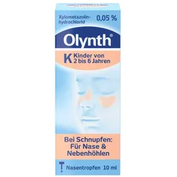 Olynth 0,05 % Schnupfen Lösung für Kinder von 2 bis 6 Jahren