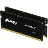 Kingston FURY Impact SO-DIMM Kit 32GB, DDR5-5600, CL40-40-40, on-die ECC (KF556S40IBK2-32)