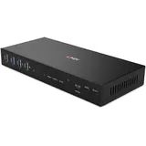 Lindy 2 Port Dual Head HDMI 4K60 USB 3.0 Kvm-switch - Black