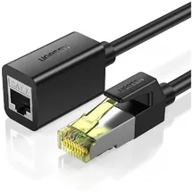 UGREEN 2m Verlängerungskabel Ethernet RJ45 Cat 7 10000mbps / 10gbps Adapter Internetadapter schwarz