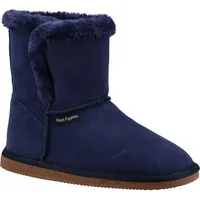 Skechers - Damen Hausschuh-Stiefel "Ashleigh", Wildleder FS8003 (40 EU) (Marineblau) - Blau - 40