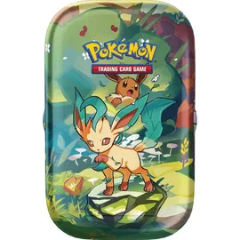 Pokémon Mini-Tin-Box Karmesin & Purpur - Prismatische Entwicklungen