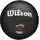Wilson NBA Team Tribute Mini Basketball Schwarz 3