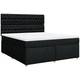 vidaXL Cruz 180 x 200 cm Schwarz