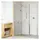 vidaXL Walk-In Duschwand Gold 80 x 6,5 x 190 cm