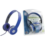 Esperanza Audio-Stereo-Kopfhörer mit Lautstärkeregelung Techno EH145B 3m (EH145B - 5901299903933)